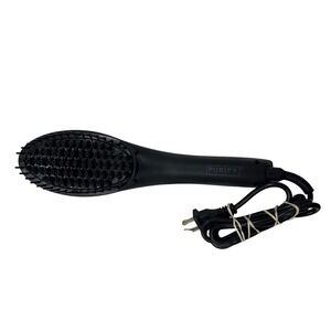 Purify Hair Straightener Brush Women OS Black Good‎ Electric Heated Styling Tool